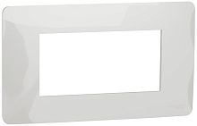 Рамка горизонтальная Schneider Electric Unica Modular 1-м. 4 мод. белый картинка